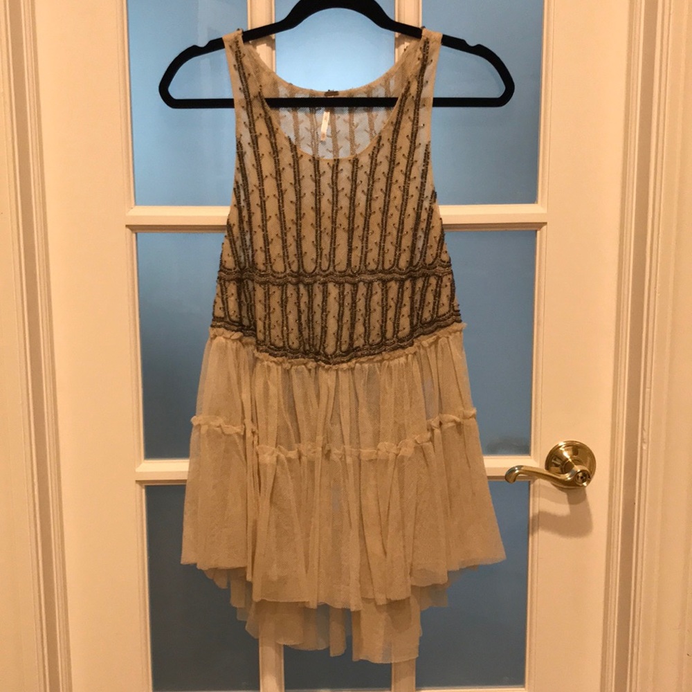 Free people beaded tops
